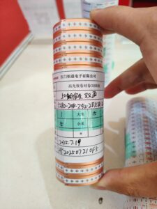 High-efficacy COB flex PCB produced by Roll-to-Roll process, 528 LEDs/m, 24V, 50oz faux double-sided copper.